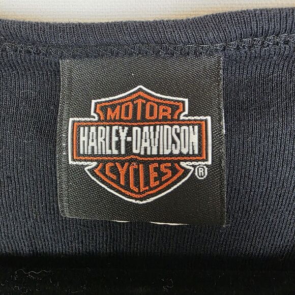 Vintage Harley Davidson 3/4 Sleeve T-shirt Embellished TN Biker Motorcycle Sz M‎ - Picture 4 of 7